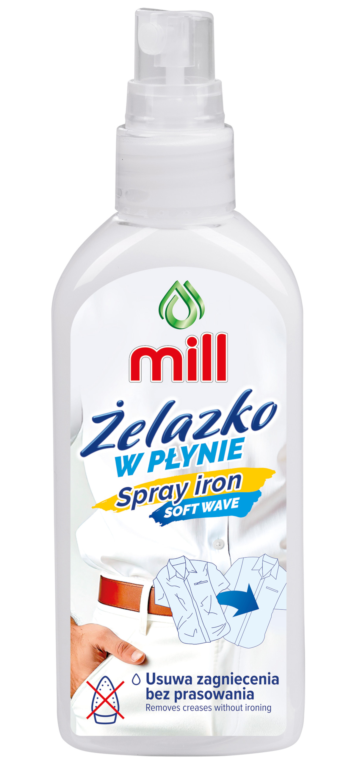 żelazko w płynie mill soft wave spray 100ml