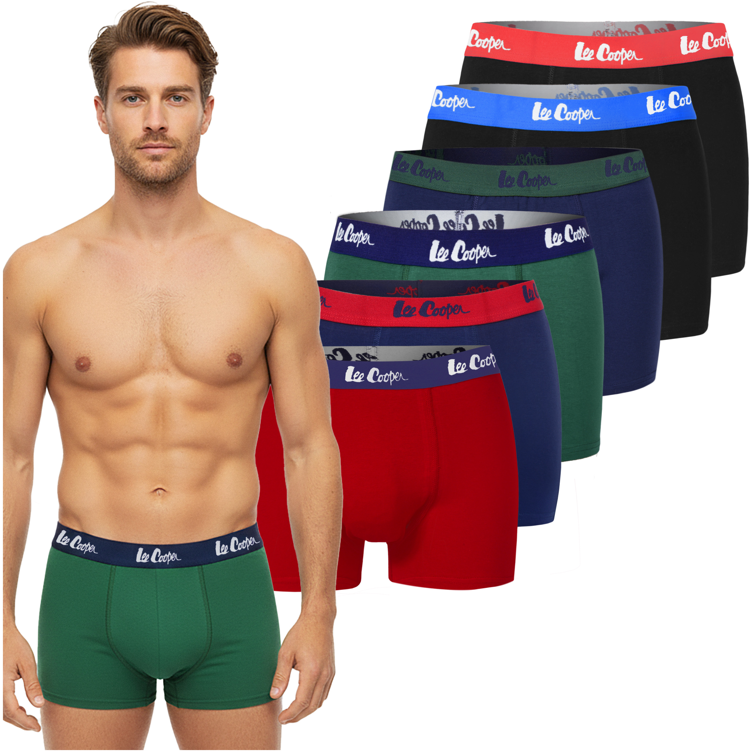 Tabel de marimi si instructiuni de masurare pentru boxeri Lee Cooper