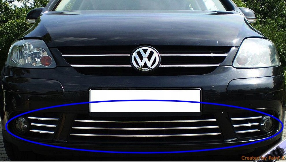 Kromirane letve za Volkswagen Golf V PLUS