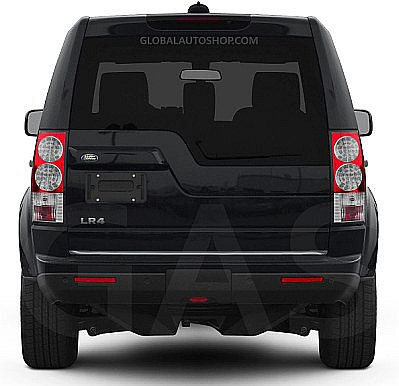 Kromirana obloga pokrova prtljažnika