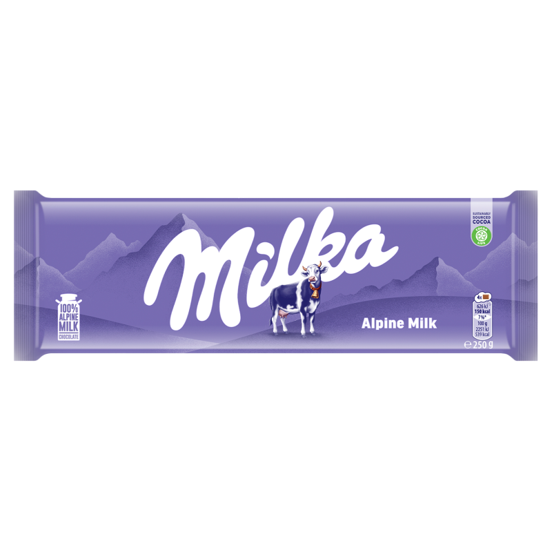 Milka Mælkechokolade 250 g