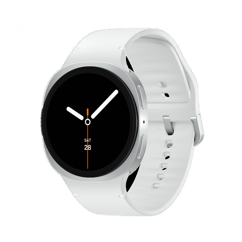 Samsung Galaxy Watch8 40mm smartwatch sølvfarvet