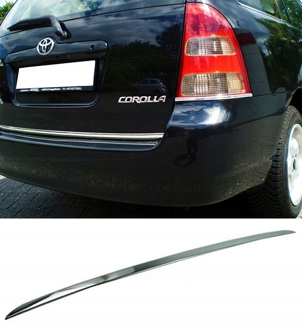 Kromirana letev za pokrov prtljažnika Toyote Corolle E12 Kombi
