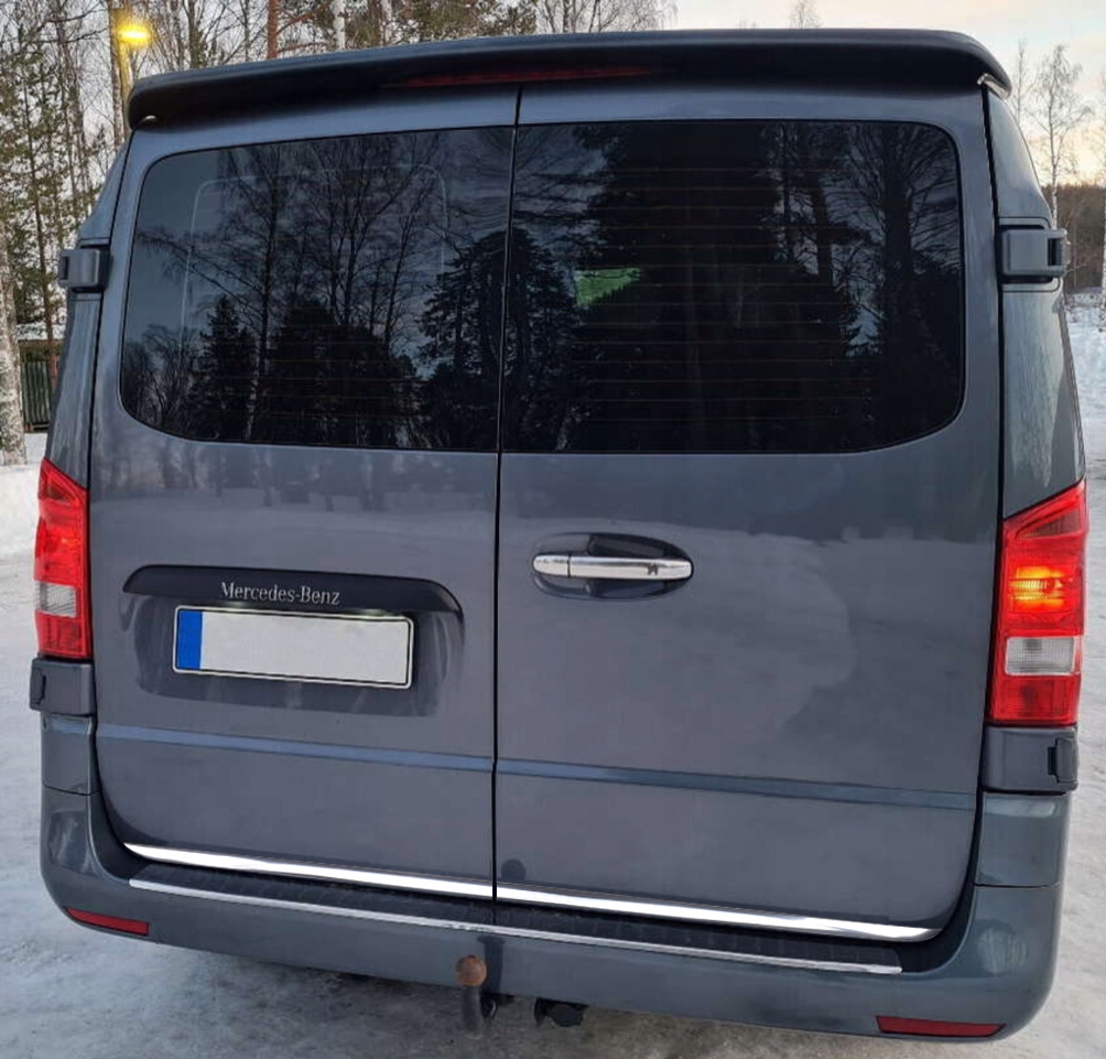 Kromirane letve za vrata prtljažnika Mercedes VITO W447