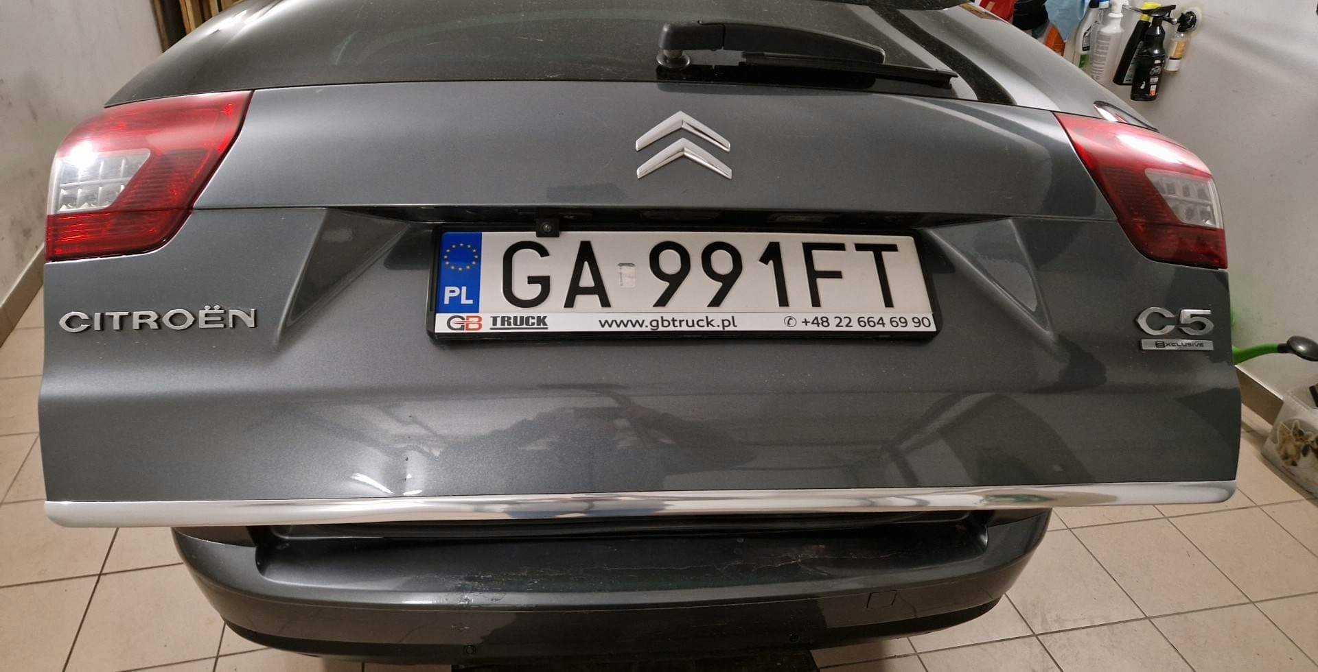 Sklop kromirane letvice