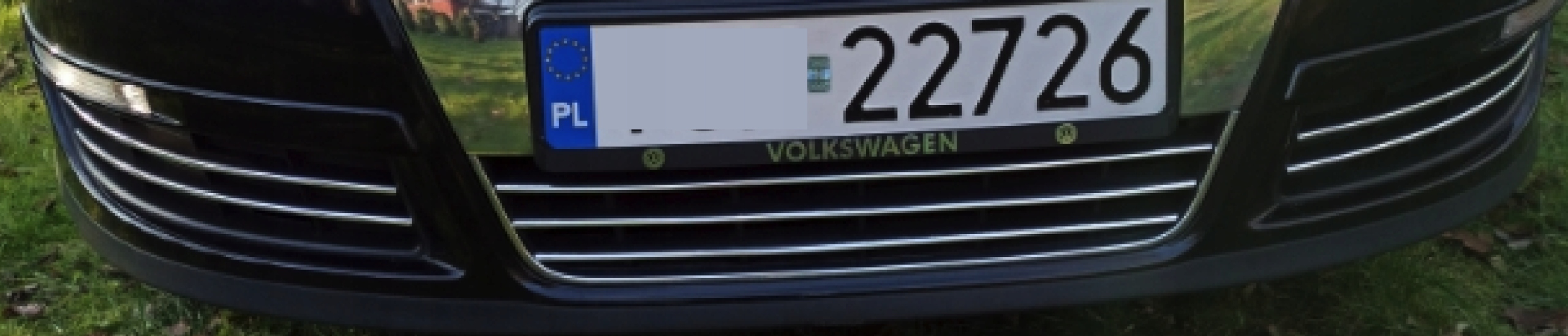Kromirane letvice rešetke za VW Passat B6