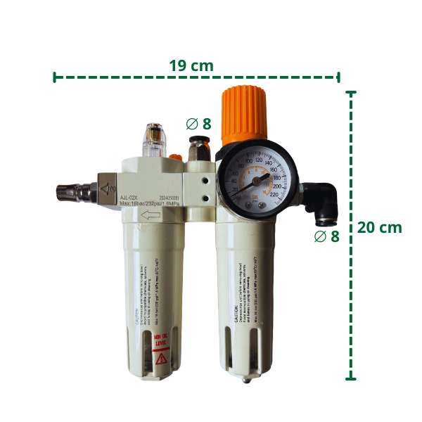 Jednostka serwisowa sprężonego powietrza Typ E - AL-2000