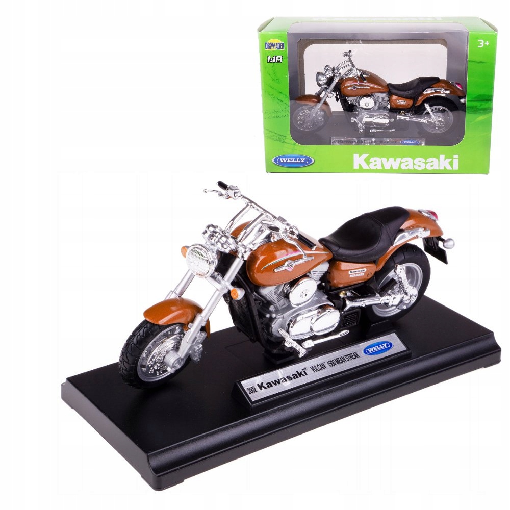 Motocicleta Kawasaki Vulcan 1500 Mean Streak 2002, scara 1:18