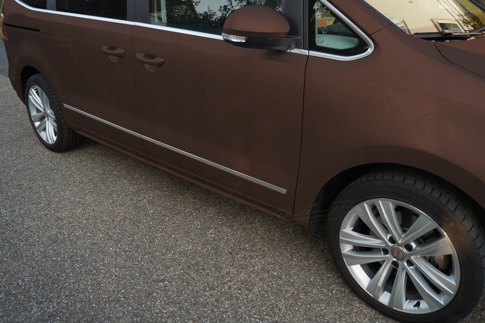 Kromirane letvice za Seat Alhambra