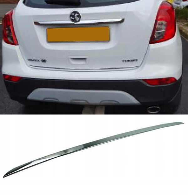 Sijajna kromirana obloga prtljažnih vrat