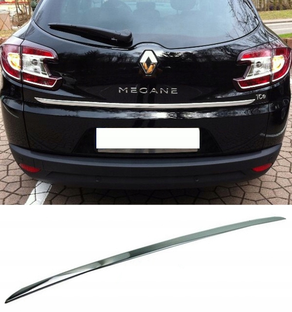 Obloga prtljažnika, kromirana, sijajna