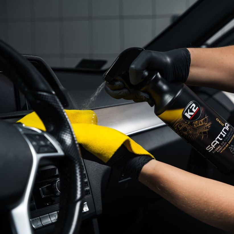 K2 Satina Pro 1L - dressing do plastików o satynowym wykończeniu