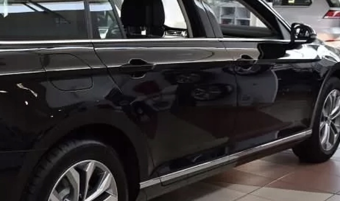 Kromirane stranske letve za Audi A3 Sportback