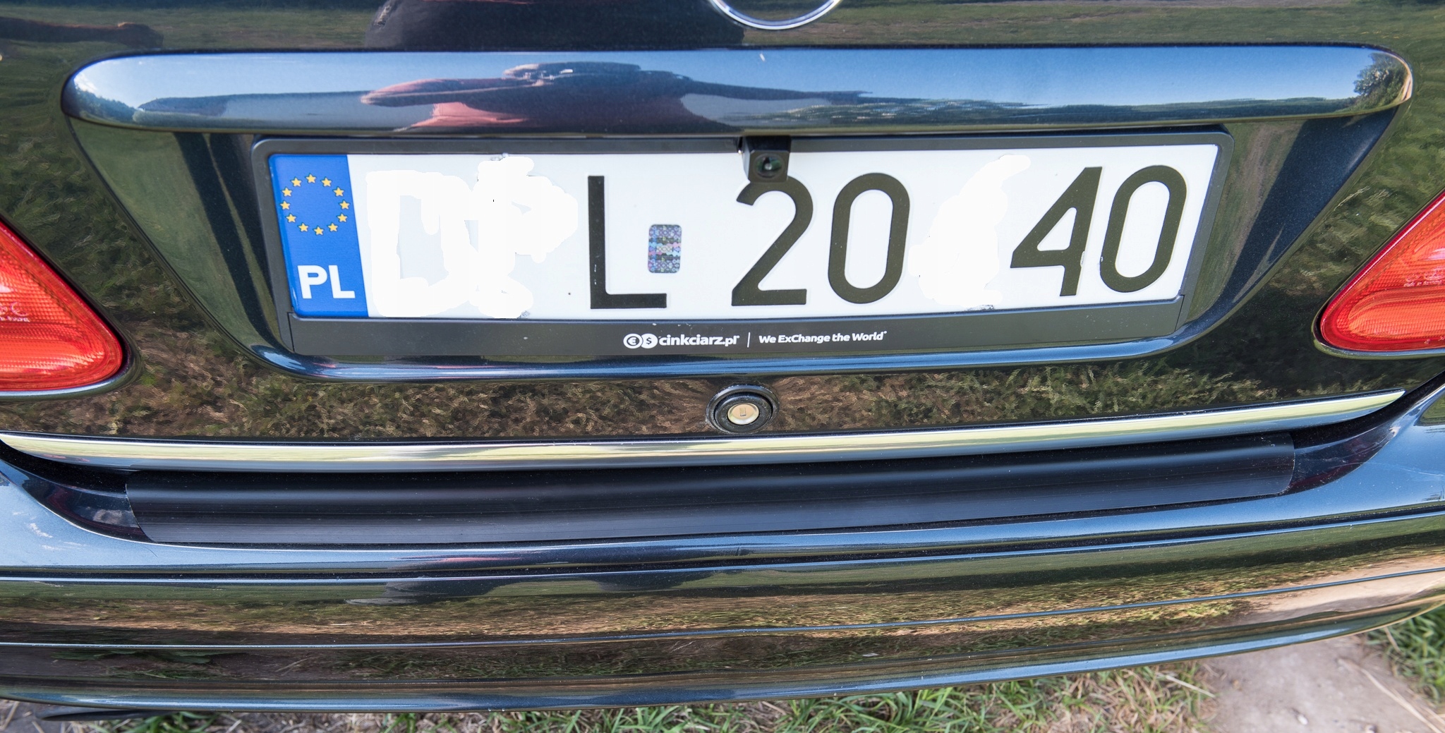 Kromirana letev za pokrov prtljažnika