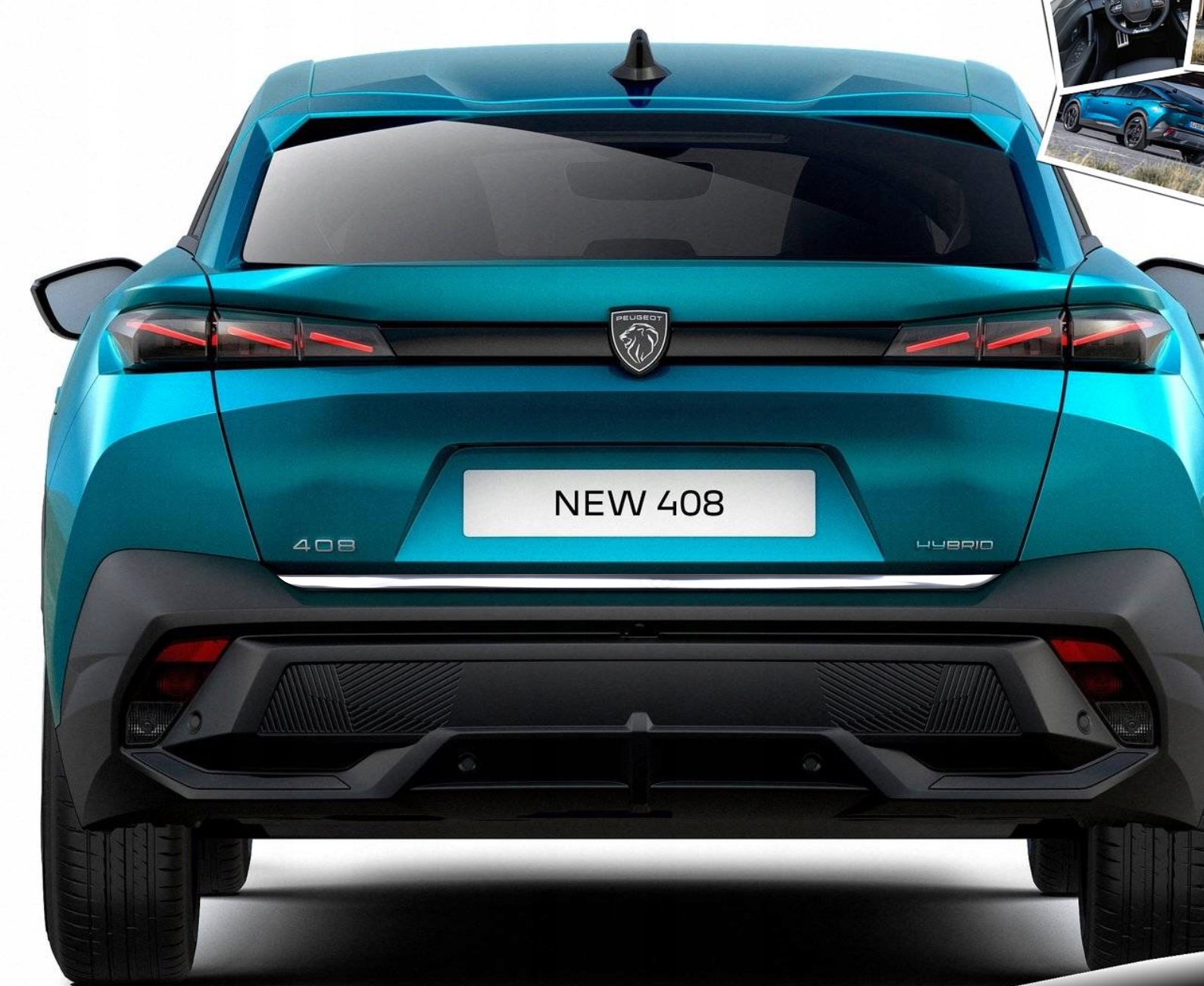 Namestitev kromirane letve na Peugeot 408