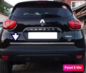 Kromirana obroba pokrova prtljažnika