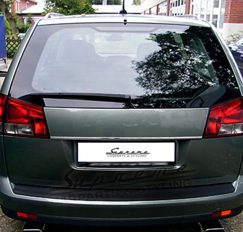 Kromiran trak za pokrov prtljažnika - vizualni učinek