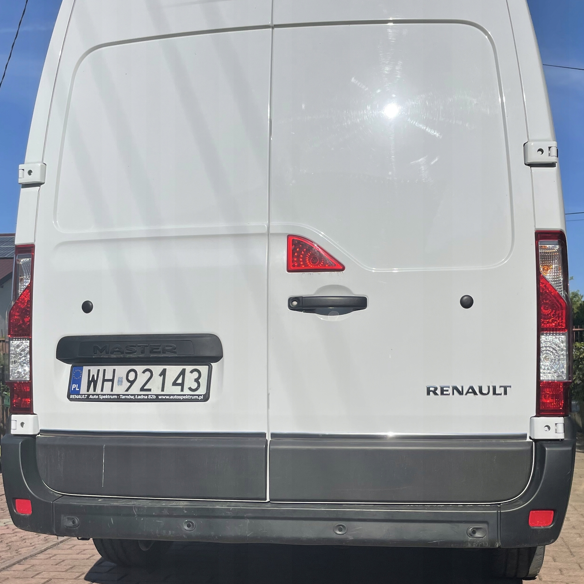Kromirane letvice za Renault Master