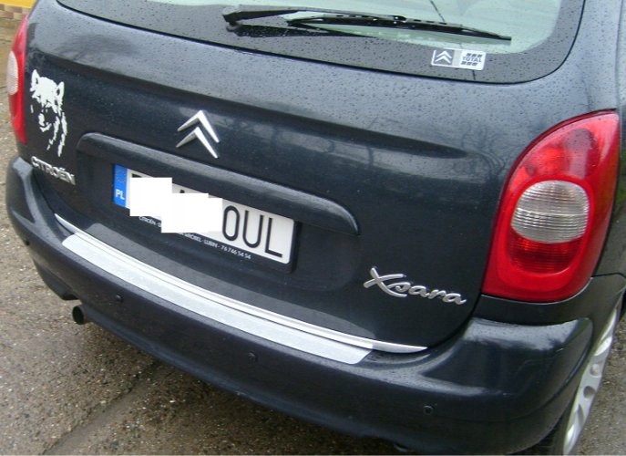 Kromirana obroba za pokrov prtljažnika
