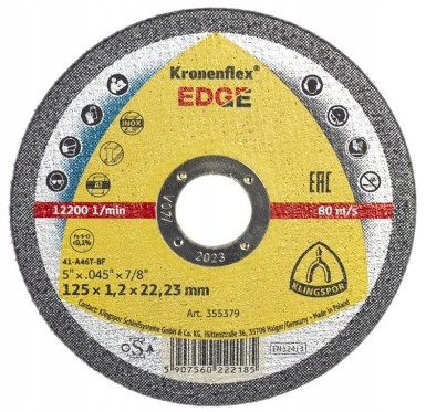 10 Dischi Da Taglio Metallo Ultra Sottili &ndash; 125 X 1,0 X 22,23 Mm &ndash; Lama Tagred Professionale