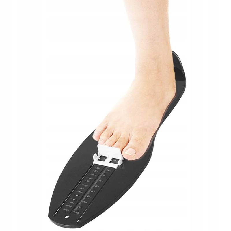 Nastro di misurazione della lunghezza del piede (nero) FM1