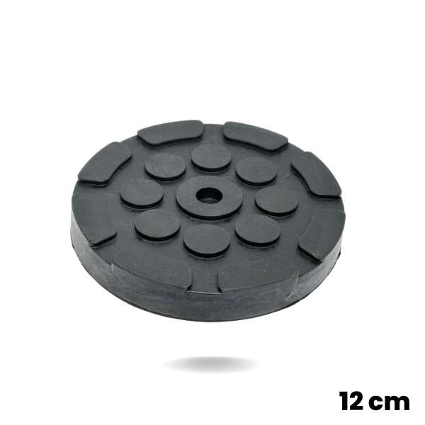 Guma podnośnika 12cm z jednym otworem - widok z góry