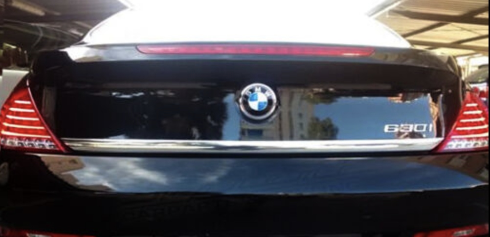 Montirana kromirana traka BMW 6er