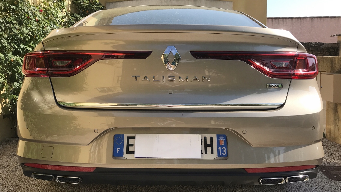Kromiran trak za zadnji del Renault Talismana