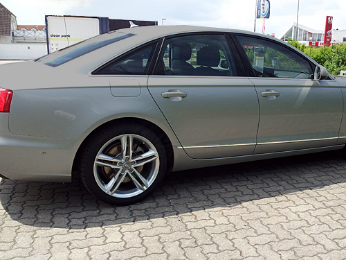 Kromirane bočne letvice Audi A6 C7