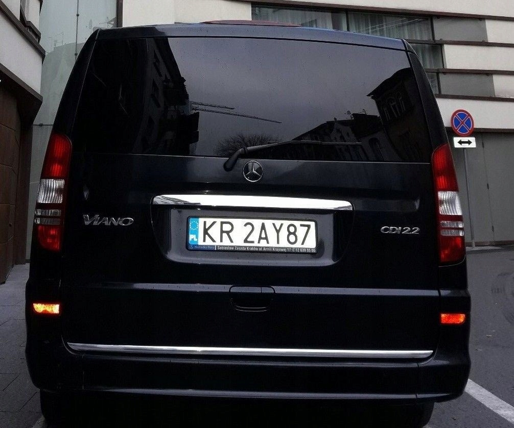 Kromirana traka za poklopac prtljažnika