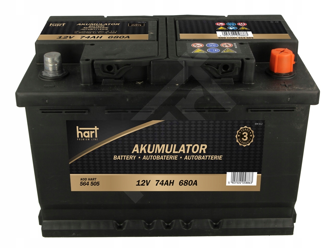 BATTERIE PER AUTO : Batteria FIAMM L3 74P 12V 74AH 680A - Foto 5