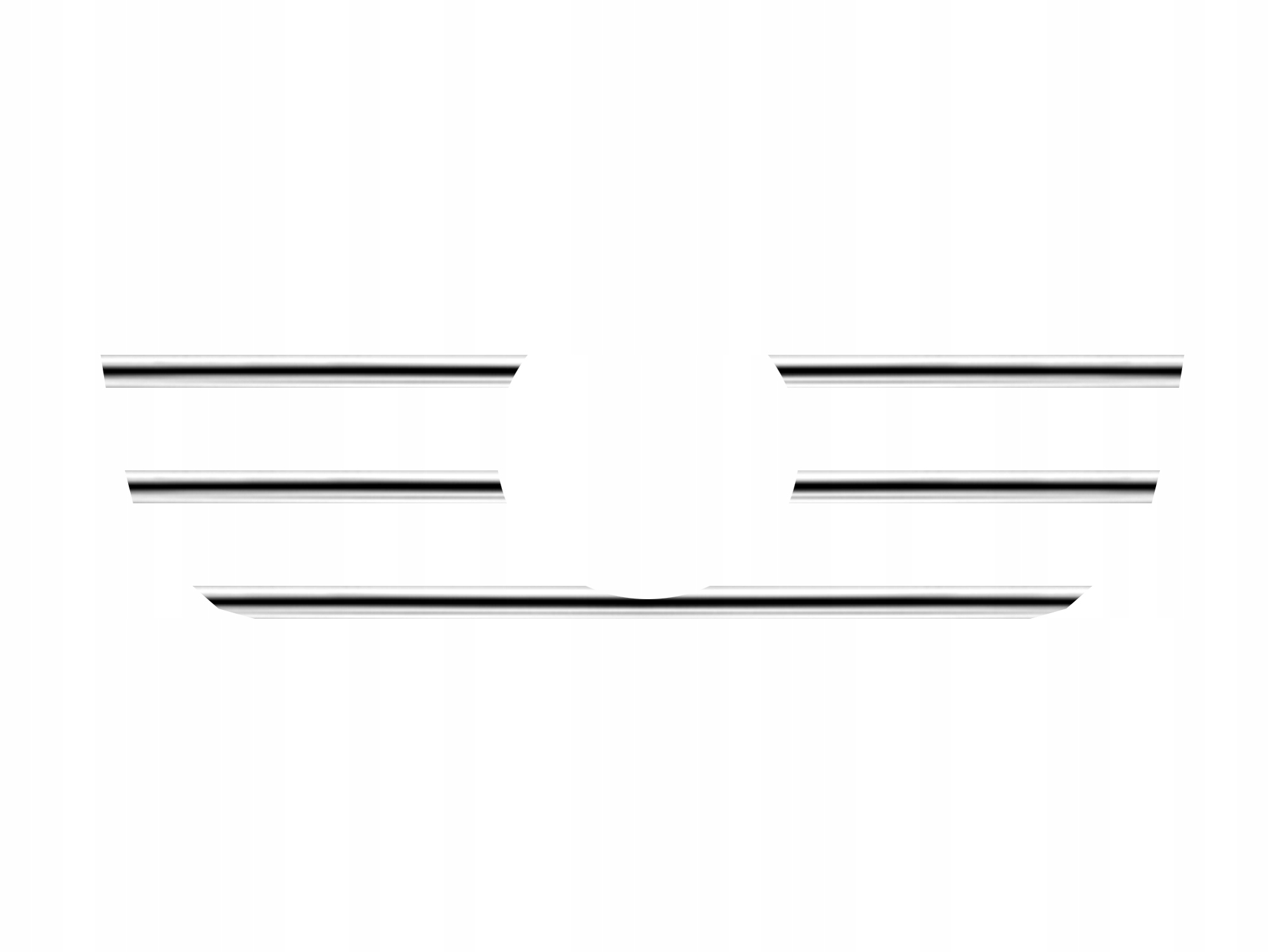 Kromirane letve maske Mercedes ML W163