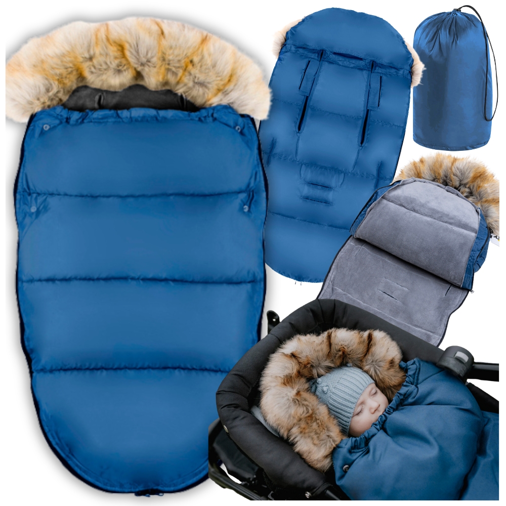 Winterschlafsack, Schlafsack, Schlittenbezug, Kinderwagensitz, Fell + Bezug  | eBay.de
