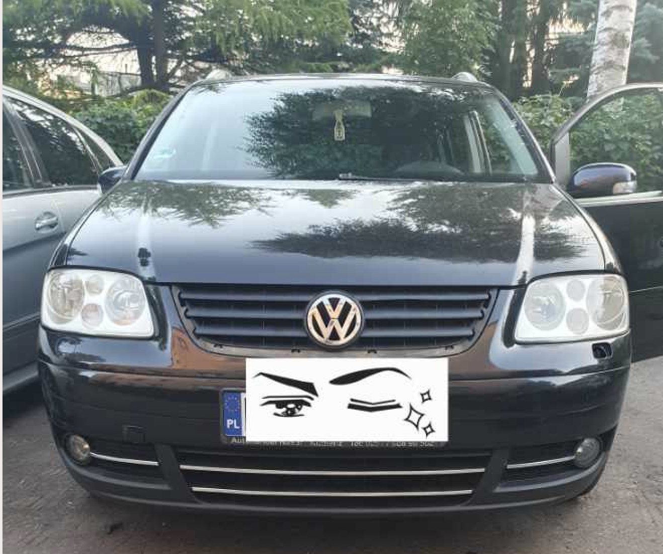 Kromirane letve VW Touran I