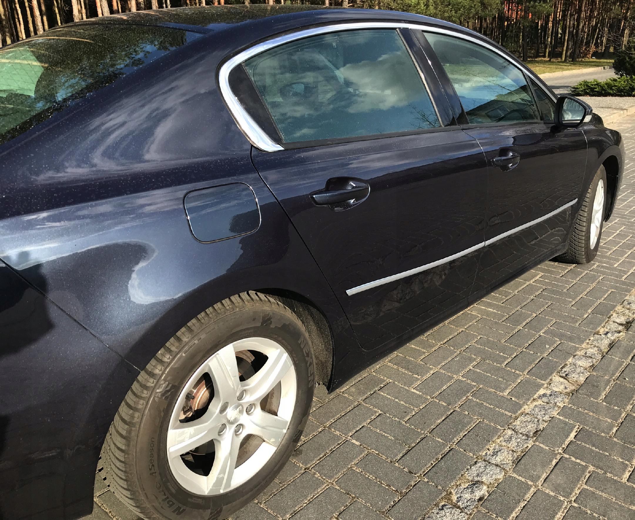 Kromirane letvice za Peugeot 508