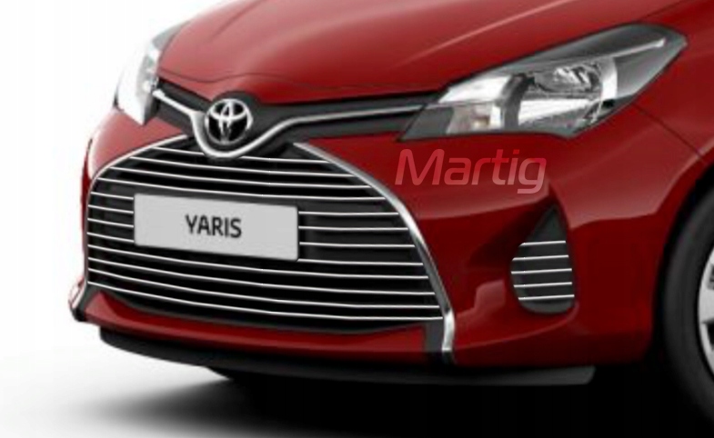 Kromirane letve Toyota Yaris III
