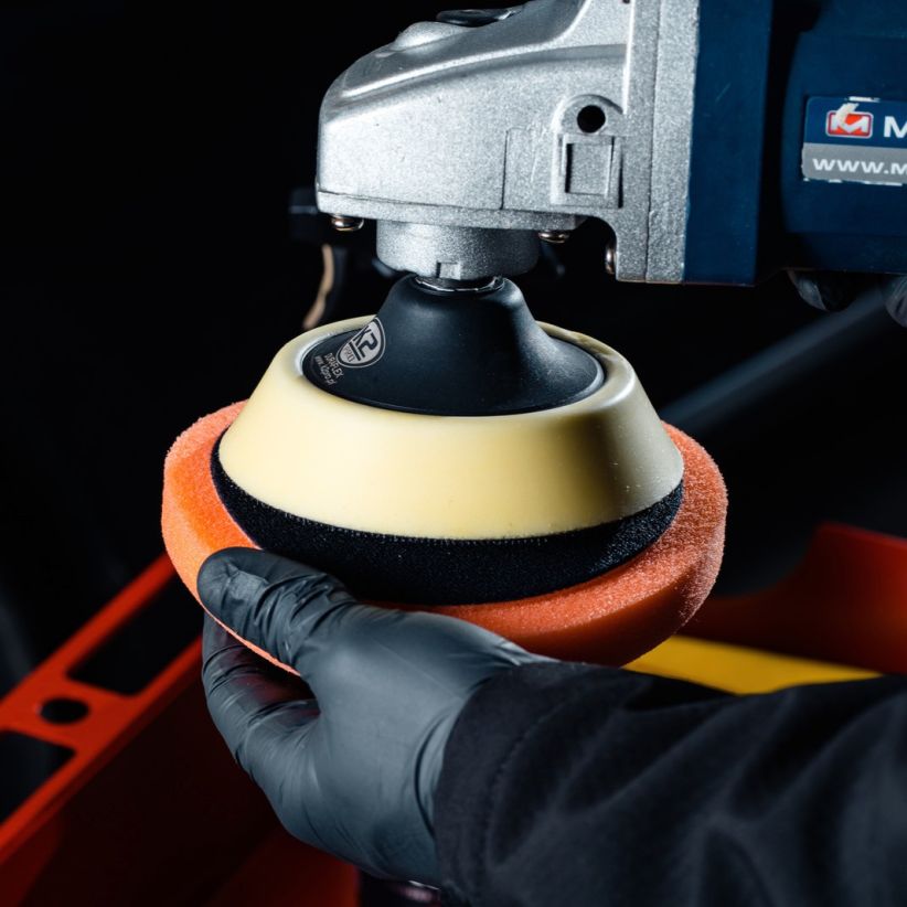 Gąbka polerska K2 Duraflex 150mm na rzep