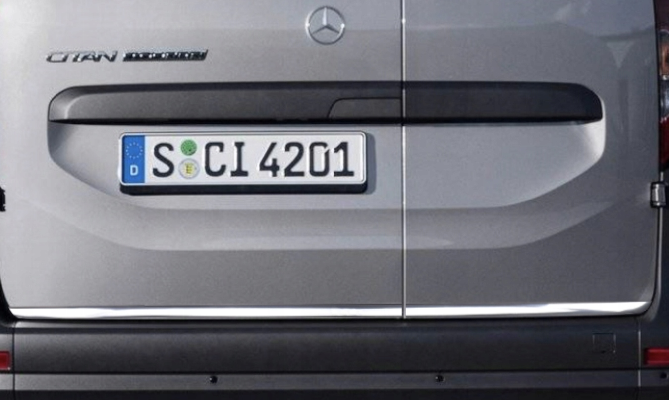 Kromirane letvice za Mercedes Citan