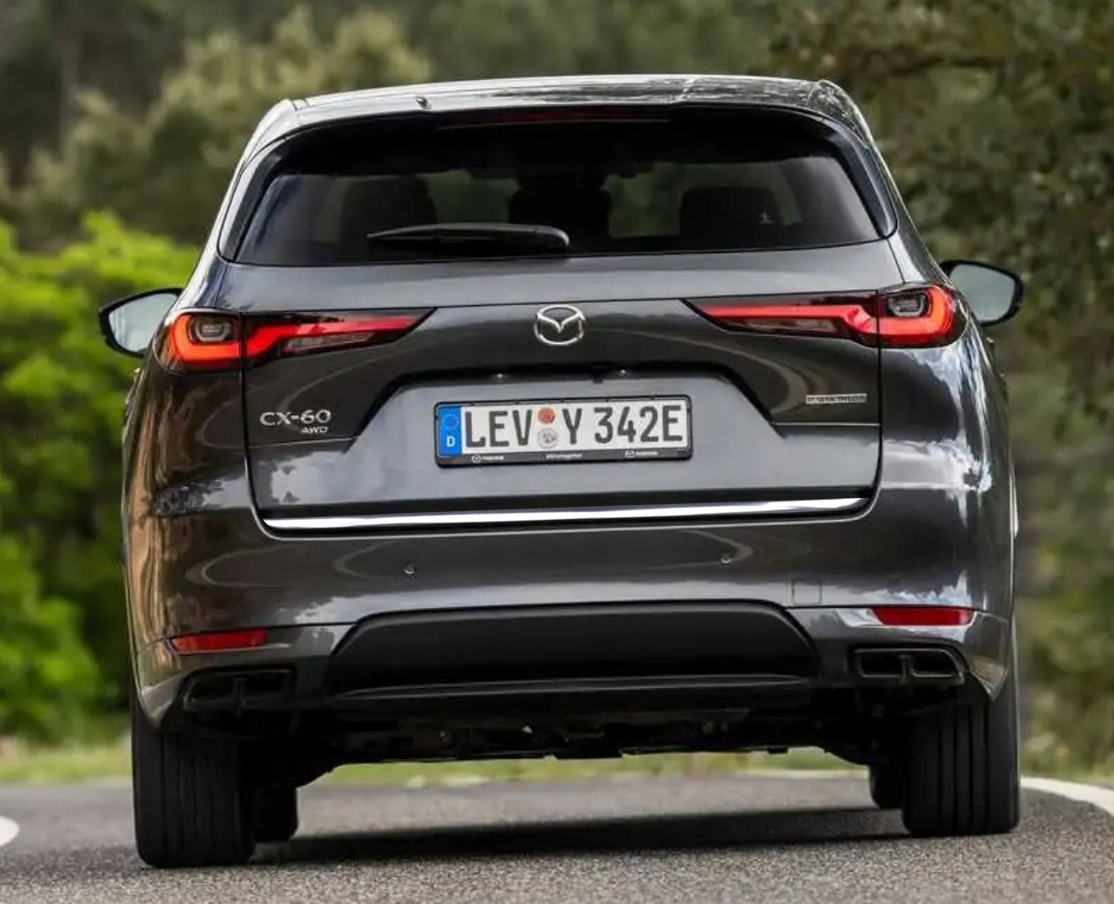 Kromirana letev za pokrov prtljažnika MAZDA CX-60