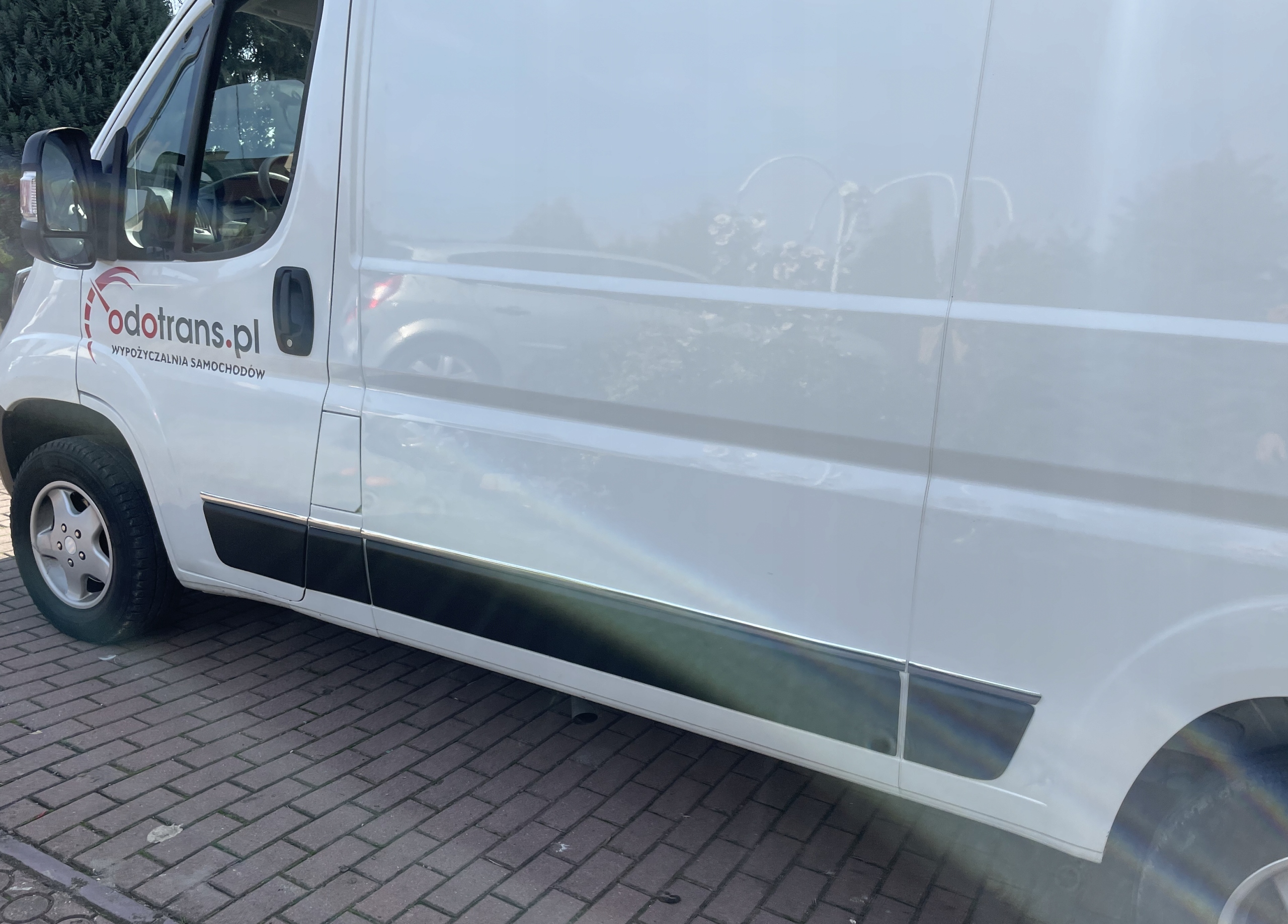 Bočna kromirana vrata Peugeot Boxera