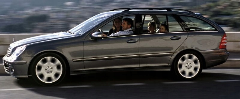 Stranske letve za Mercedes S203