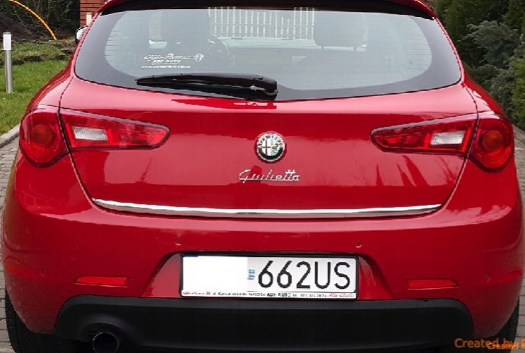 Detajl kromirane letve