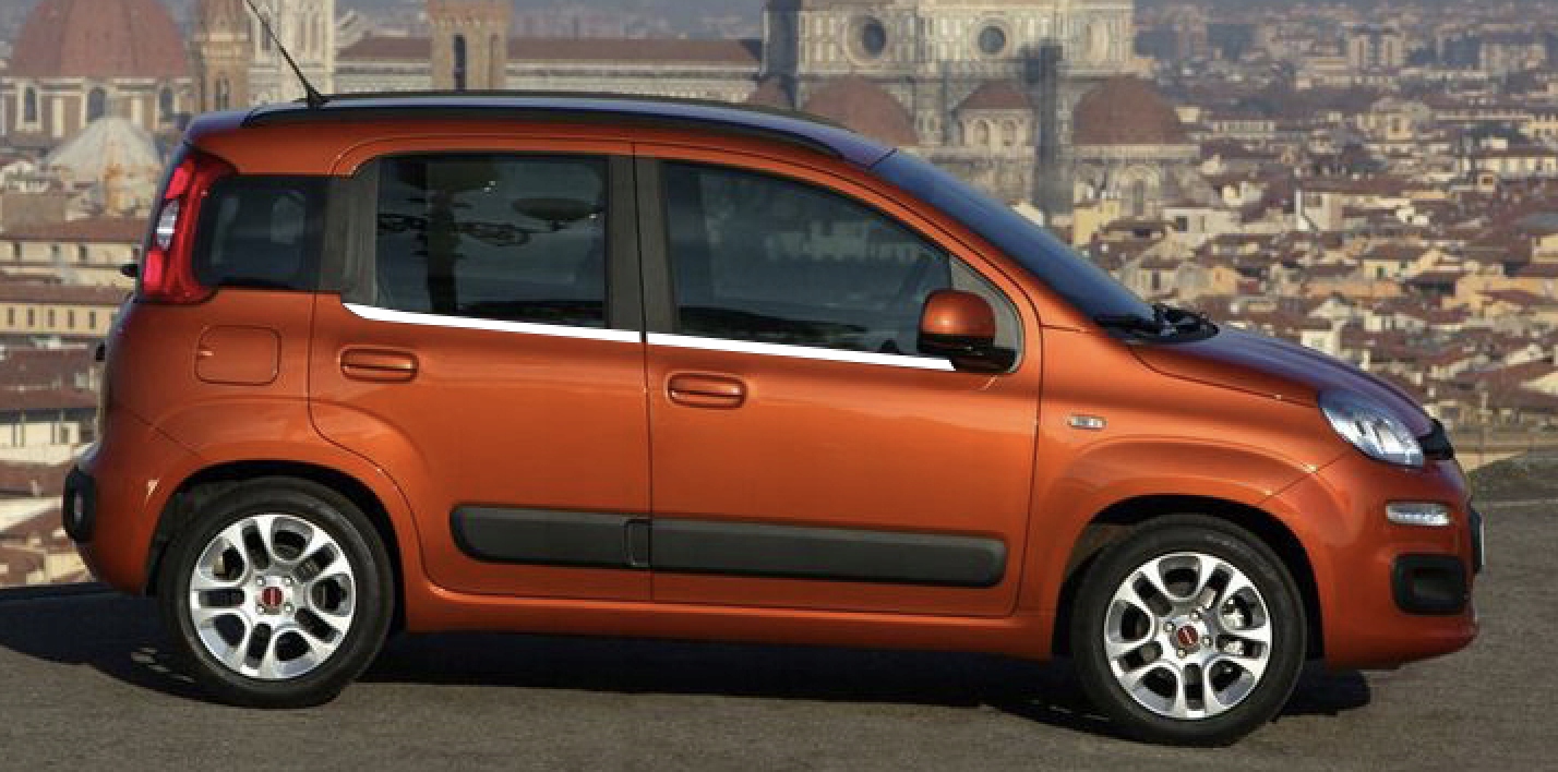 Fiat Panda III s kromiranim bočnim letvicama