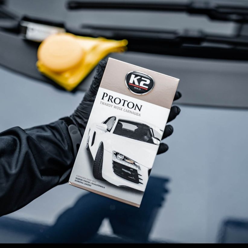K2 Proton - twardy wosk Carnauba do lakieru