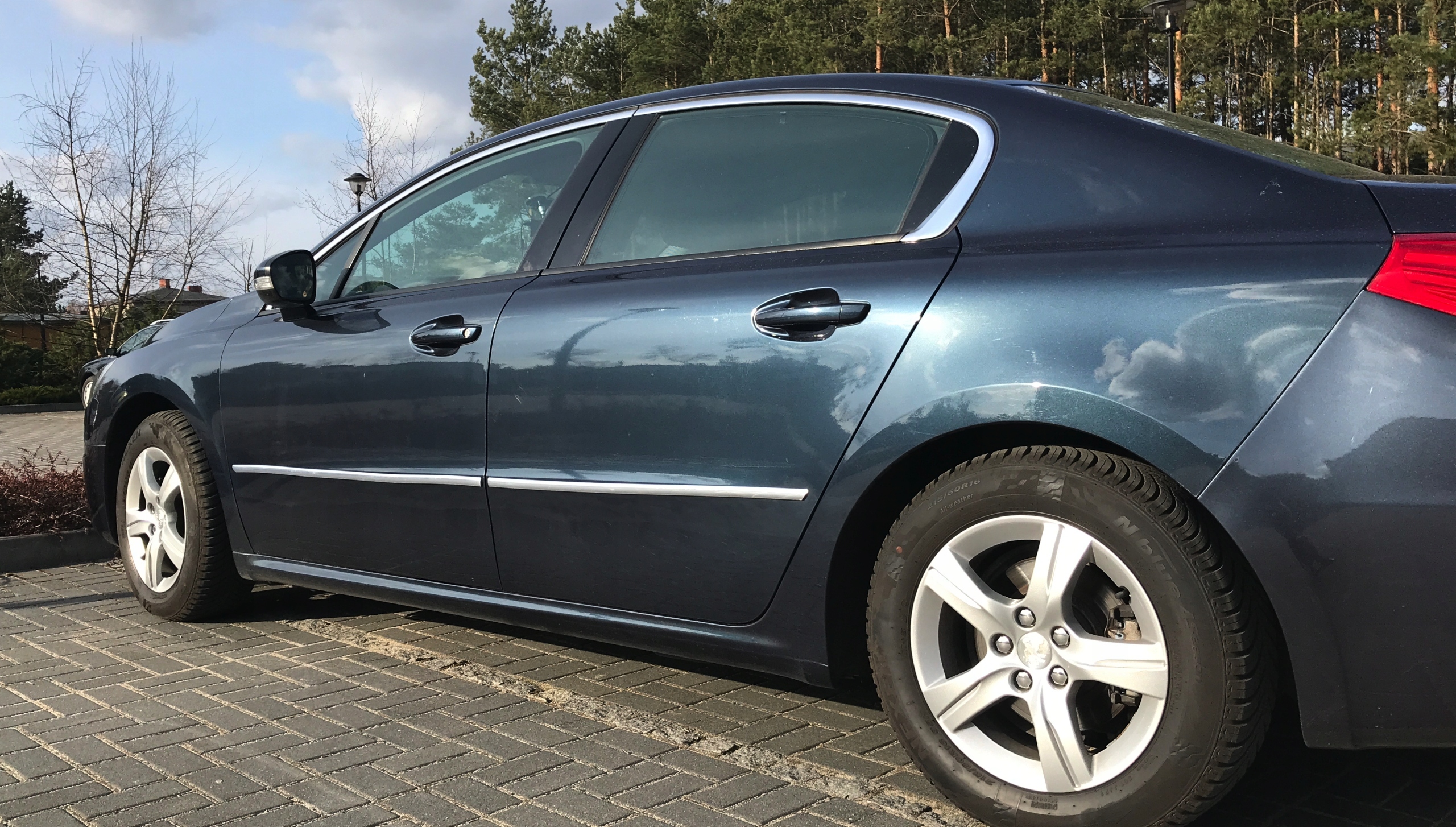 Kromirana letvica za Peugeot 508
