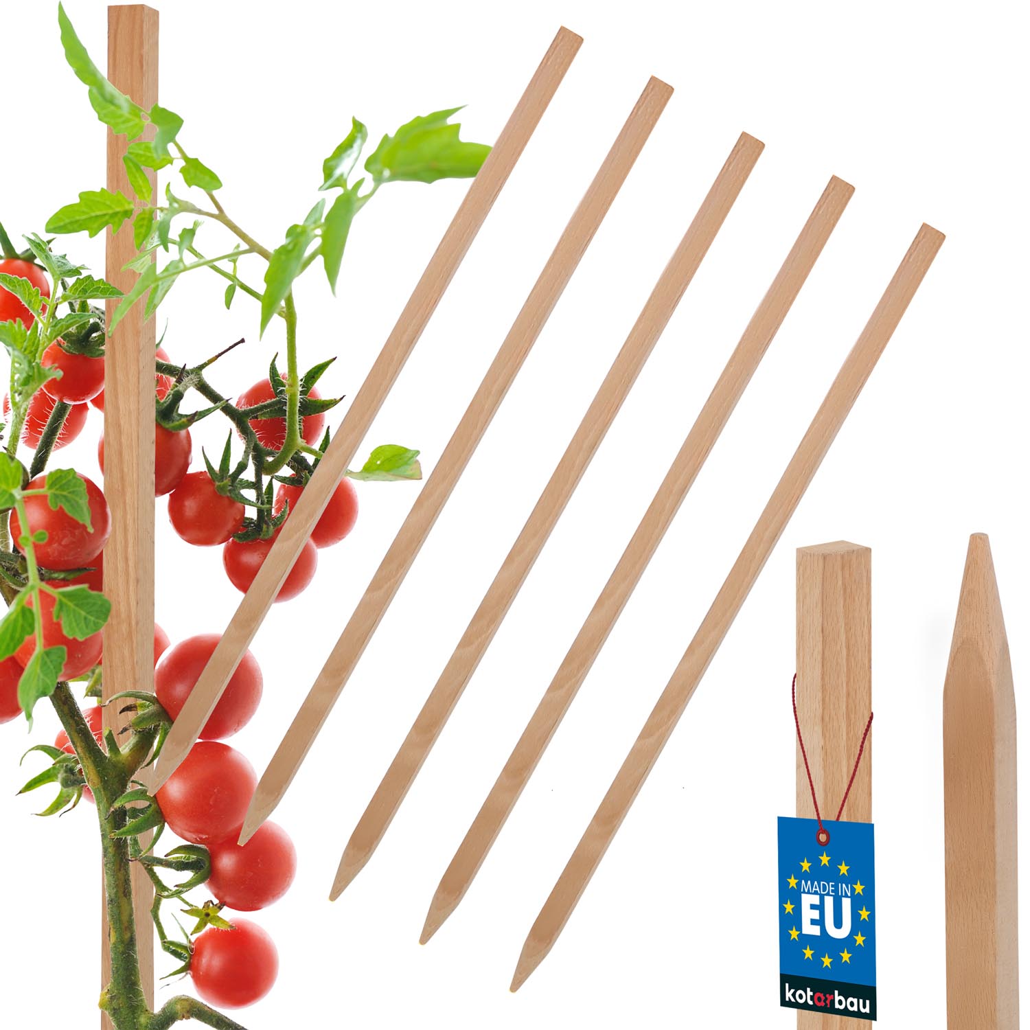 KOTARBAU tomatstøtte til grønsager 30 cm 5-pack