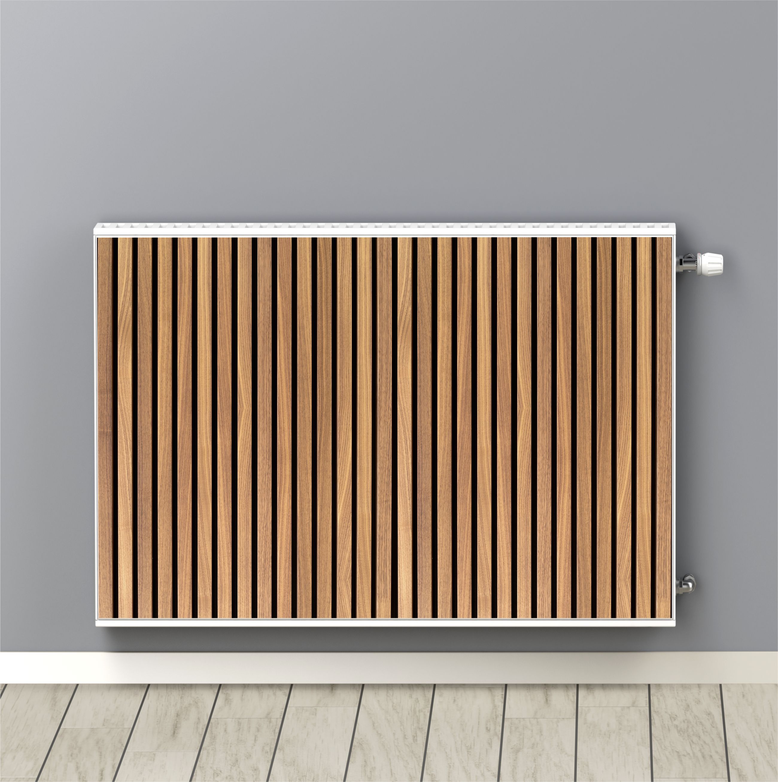JAROGRAF Tappetino Magnetico Per Radiatore, Copertura Decorativa Su Misura, Facile Da Applicare Senza Viti, Personalizzabile