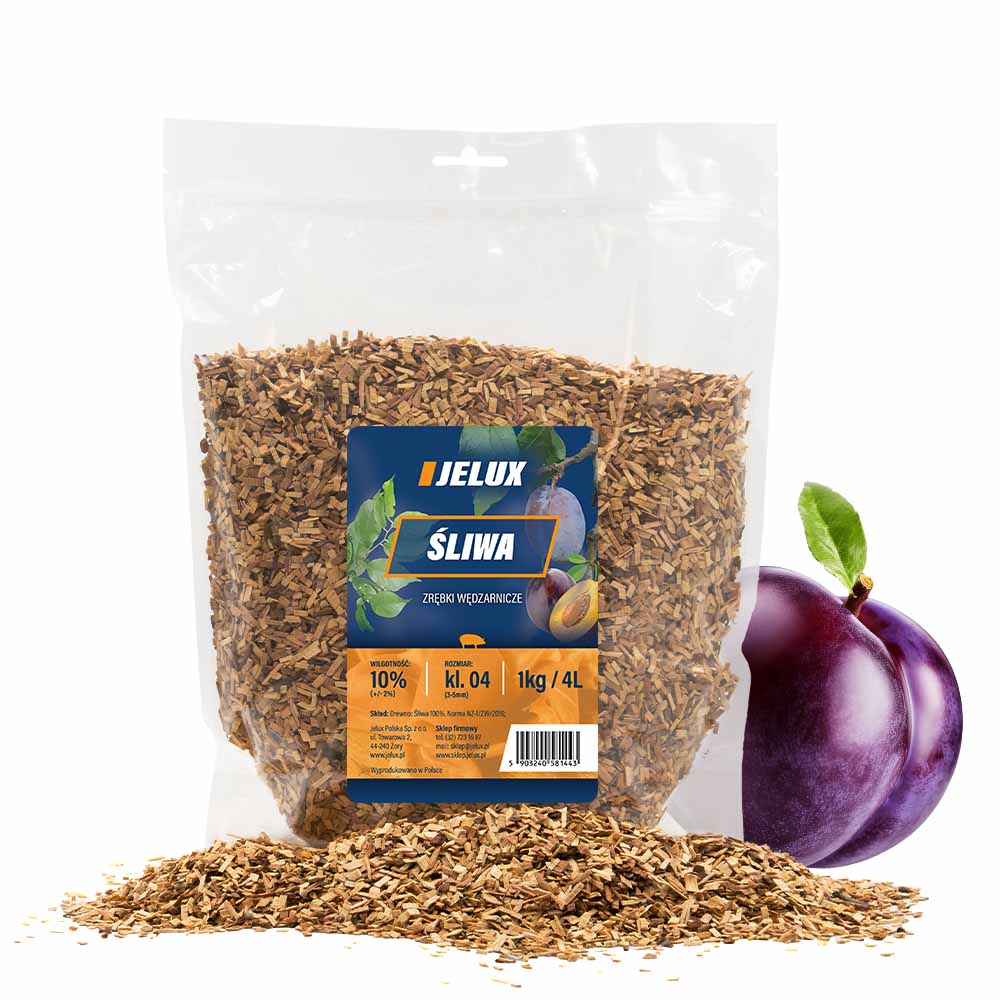 Rökningsflis plommon KL04 1kg