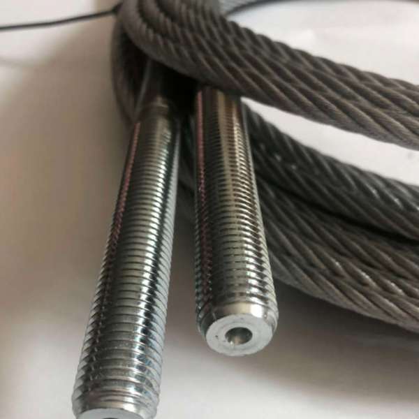 Stalowa lina Nussbaum - zbliżenie