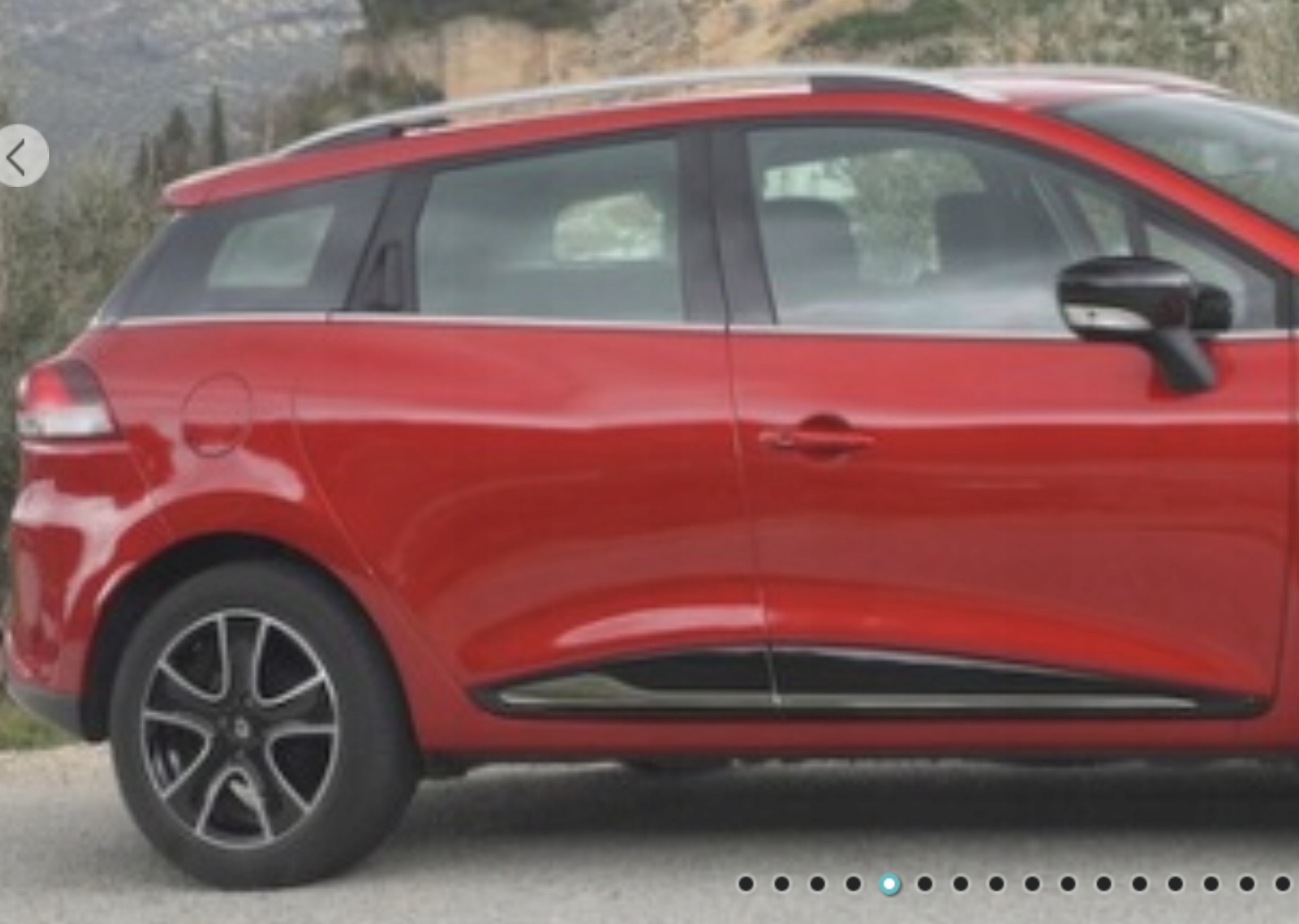 Vgradnja kromiranih letev Renault Clio IV Kombi